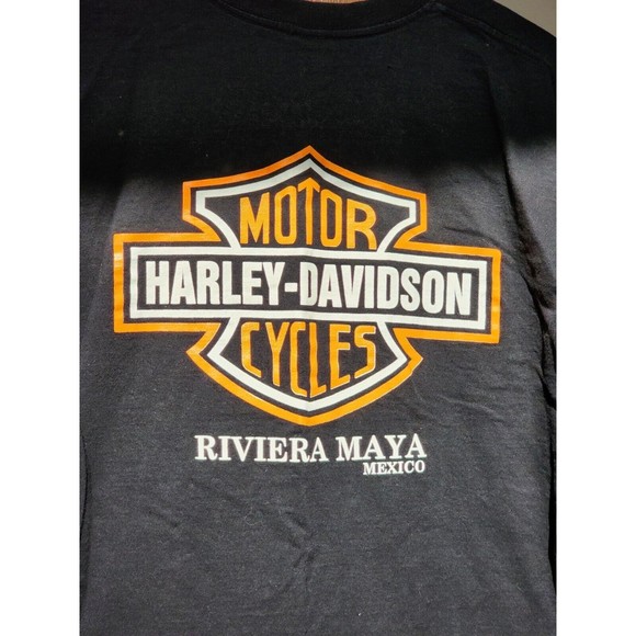 Harley Davidson Riviera Maya Mexico Black T-Shirt Plus Size 2X - Picture 3 of 6